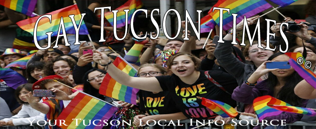 Gay Tucson Times Newspaper Gay Colorful Copyrighted  Logo